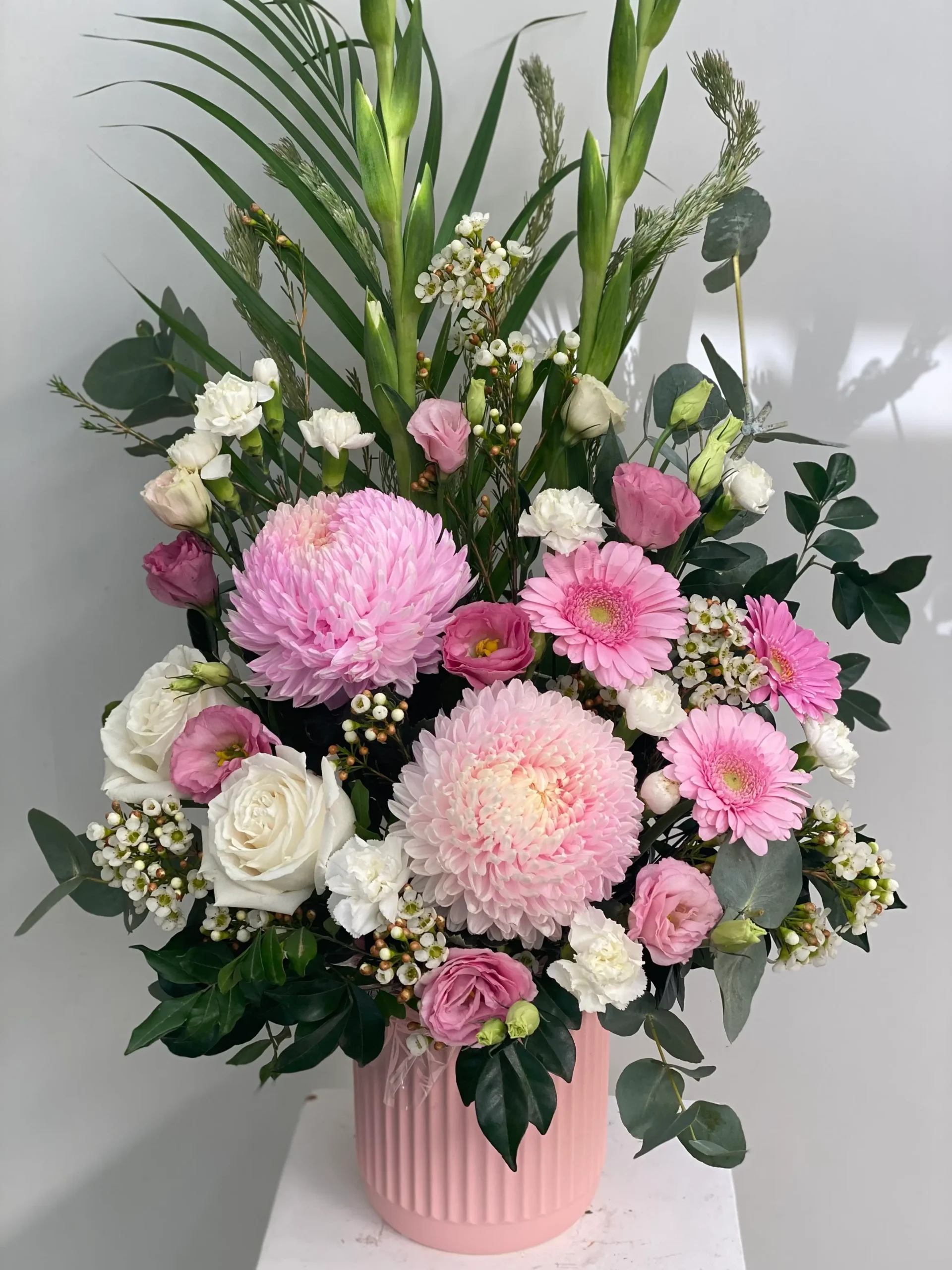 Floral arrangement by Hillview Fresh Flowers